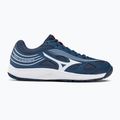 Scarpe da pallavolo Mizuno Cyclone Speed 3 blu e bianche V1GA218021 2