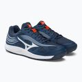 Scarpe da pallavolo Mizuno Cyclone Speed 3 blu e bianche V1GA218021 5