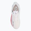 Scarpe da tennis da donna Mizuno Wave Exceed Tour 5 CC non tinto bianco/ombreggiato/rosso opaco 5
