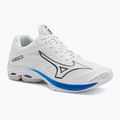 Scarpe da pallavolo da uomo Mizuno Wave Lightning Z7 non colorate bianco/ oceano chiaro/blu pace