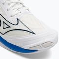 Scarpe da pallavolo da uomo Mizuno Wave Lightning Z7 non colorate bianco/ oceano chiaro/blu pace 8