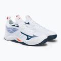 Scarpe da pallavolo uomo Mizuno Wave Dimension bianco V1GA224022 4