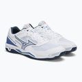 Scarpe da pallamano da uomo Mizuno Wave Phantom 3 bianco X1GA226022 4