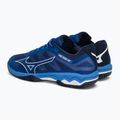 Scarpe da tennis da uomo Mizuno Wave Exceed Light AC blu navy 61GA221826 3