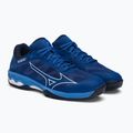 Scarpe da tennis da uomo Mizuno Wave Exceed Light AC blu navy 61GA221826 4