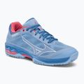 Scarpe da tennis da donna Mizuno Wave Exceed Light CC blu 61GC222121