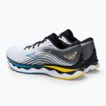 Scarpe da corsa da uomo Mizuno Wave Sky 6 bianco J1GC220201 3