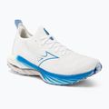 Scarpe da corsa da uomo Mizuno Wave Neo Wind bianco/8401 c/blu pace