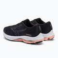 Scarpe da corsa da donna Mizuno Wave Rider 26 odyssey grigio/argento vivo/salmone 4