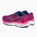 Scarpe da corsa da donna Mizuno Wave Rider 26 rosa J1GD220327 5