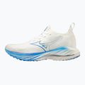Scarpe da corsa da donna Mizuno Wave Neo Wind bianco/argento/blu-peace 9
