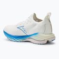 Scarpe da corsa da donna Mizuno Wave Neo Wind bianco/argento/blu-peace 3