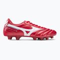 Scarpe da calcio Mizuno Morelia II Club MD uomo rosso P1GA221660 2