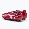 Scarpe da calcio Mizuno Monarcida II Sel MD uomo rosso P1GA222560 3
