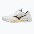 Scarpe da pallamano da uomo Mizuno Wave Stealth V bianco X1GA180013 12