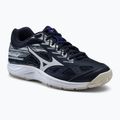 Scarpe da pallamano Mizuno Stealth Star C per bambini blu navy X1GC2107K02