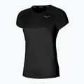 Maglietta da corsa da donna Mizuno Two Loop 88 Tee nero 32GAA20109