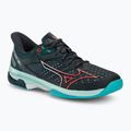 Scarpe da tennis da uomo Mizuno Wave Exceed Tour 5 AC blu collegiale/soleil/turchese manager