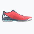 Scarpe da tennis da donna Mizuno Wave Exceed Light CC Fierry Coral 2/White/China Blue 61GC222158 11