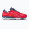 Scarpe da tennis da donna Mizuno Wave Exceed Light CC Fierry Coral 2/White/China Blue 61GC222158 2