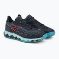 Scarpe da tennis da uomo Mizuno Wave Enforce Tour CC blu navy 61GC230412 4