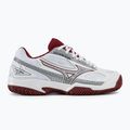 Scarpe da tennis da donna Mizuno Break Shot 4 CC bianco/cabernet/papyrus 2