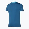 Uomo Mizuno Running Shirt Tee blu 62GAA00117 2