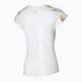 Maglietta da tennis donna Mizuno Printed Tee bianca 62GAA20198 2