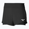 Pantaloncini da tennis da donna Mizuno Flex Short nero