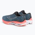 Scarpe da corsa da uomo Mizuno Wave Rider 26 provinciale blu/nimbus cloud/soleil 3