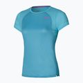 Maglietta da corsa da donna Mizuno DryAeroFlow Tee blu maui