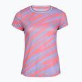 Maglietta da corsa da donna Mizuno DAF Graphic Tee lilla pastello