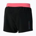 Pantaloncini da corsa da donna Mizuno Alpha 4.5 nero/corallo 2