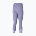 Leggings running donna Mizuno Core 3/4 lilla pastello 2