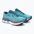 Scarpe da corsa da uomo Mizuno Wave Skyrise 4 blu J1GC230901 5