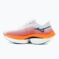 Scarpa da corsa Mizuno Wave Rebellion Pro bianco-arancio J1GC231701 10