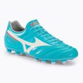 Scarpe da calcio Mizuno Morelia II Pro blu e bianche P1GA231325