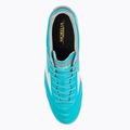 Scarpe da calcio Mizuno Morelia II Pro blu e bianche P1GA231325 6