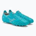 Scarpe da calcio Mizuno Morelia Neo III Pro AG blu P1GA238425 4