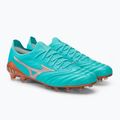 Scarpe da calcio Mizuno Morelia Neo III Beta JP blu P1GA239025 4