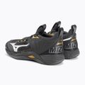 Scarpe da pallavolo da uomo Mizuno Wave Momentum 2 nero oyster/mp gold/inrongat 4