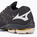 Scarpe da pallavolo da uomo Mizuno Wave Lightning Z7 nero oyster/mp gold/irongate 9