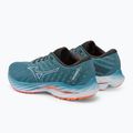 Scarpe da corsa da uomo Mizuno Wave Inspire 19 blu J1GC234401 3