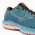 Scarpe da corsa da uomo Mizuno Wave Inspire 19 blu J1GC234401 7
