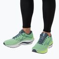 Scarpe da corsa da uomo Mizuno Wave Inspire 19 909c/blu cina/verde camoscio 4