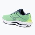 Scarpe da corsa da uomo Mizuno Wave Inspire 19 909c/blu cina/verde camoscio 3