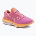 Scarpe da corsa da donna Mizuno Wave Rider 26 Roxy ciclamino/bianco/mockorang