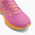 Scarpe da corsa da donna Mizuno Wave Rider 26 Roxy ciclamino/bianco/mockorang 8