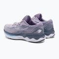 Scarpe da corsa da donna Mizuno Wave Skyrise 4 glicine/bianco/chinablu 4