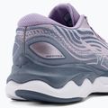 Scarpe da corsa da donna Mizuno Wave Skyrise 4 glicine/bianco/chinablu 11